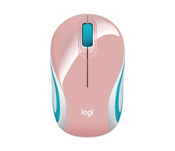 [910-005364] Mouse Logitech M187 Mini Inalámbrico, Refresh Pink.