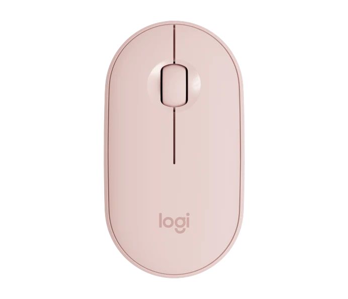 Mouse LOGITECH PEBBLE M350 Silent Wireless/Bluetooth, Rose.