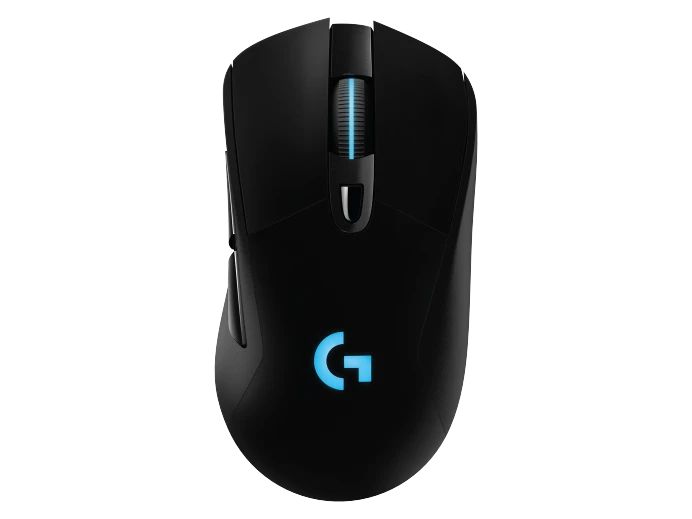 Mouse Gamer Logitech G703 LIGTHSPEED Inalambrico, Negro, Recargable.