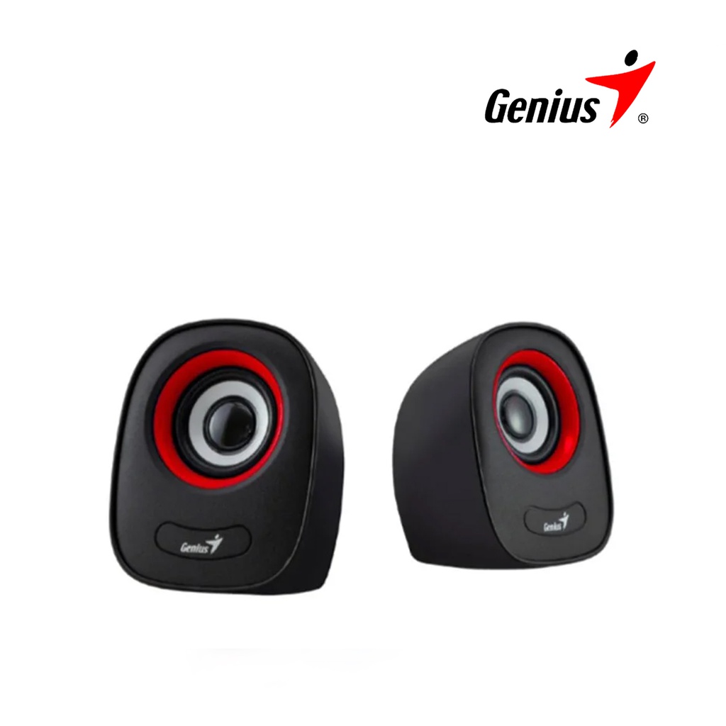 Parlante Genius SP-Q160, USB Power 6w, Red.