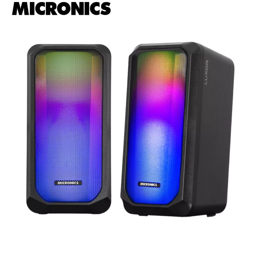 Parlante Micronics LUXOR MIC-S305 2.0 RGB