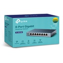 SWITCH TP-LINK TL-SG108, 8 RJ-45 GBE (10/100/1000 MBPS).