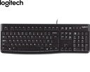 Teclado Logitech K120, USB SP Negro.
