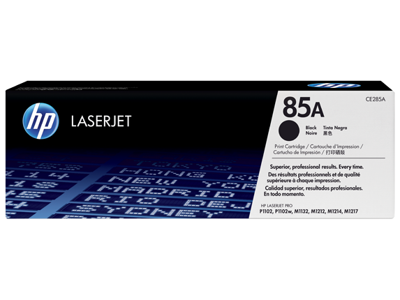 Toner HP CE285A (85A) Negro, 1600pag.