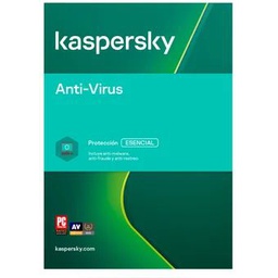 [KT192XPE67] KASPERSKY Anti-Virus 1PC 1Año, Blister