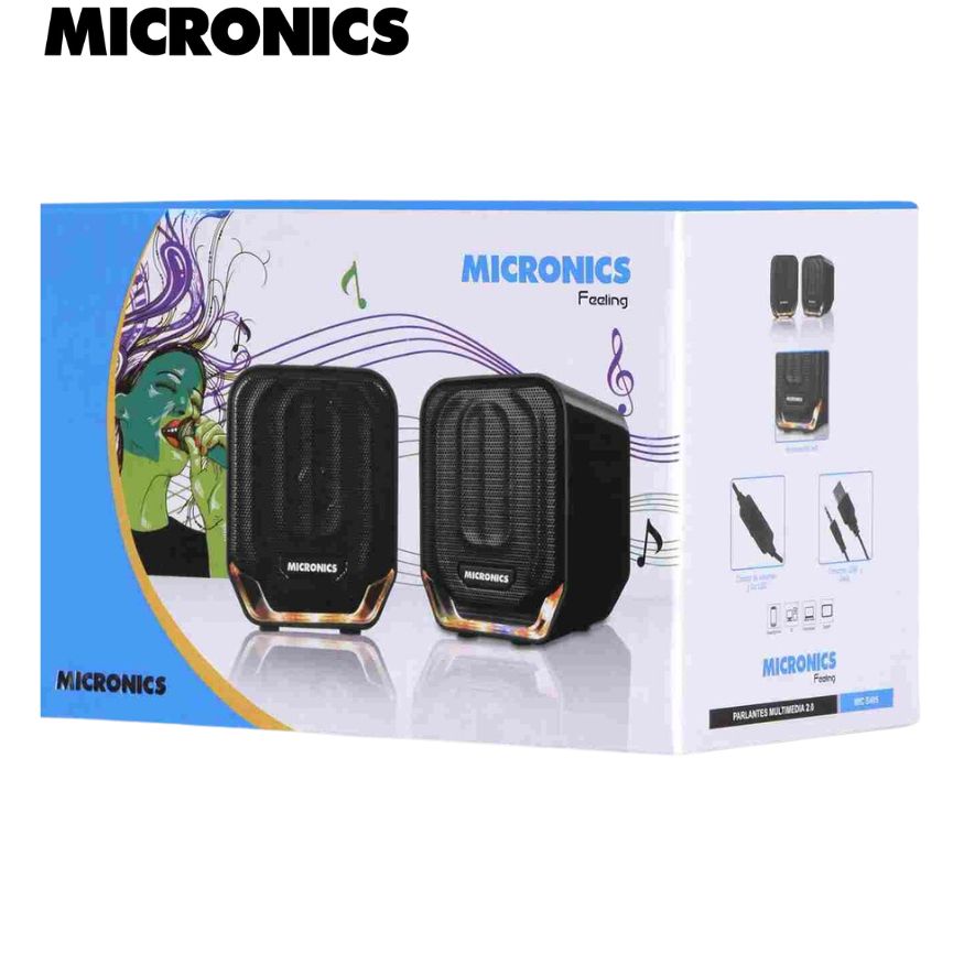 PARLANTE MICRONICS FEELING MIC-S405 2.0 USB