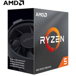 [100-100000147BOX] Procesador AMD Ryzen 5 4600G, 3.70 / 4.20GHz, 8MB L3, 6 Core, AM4, 7nm, 65W.