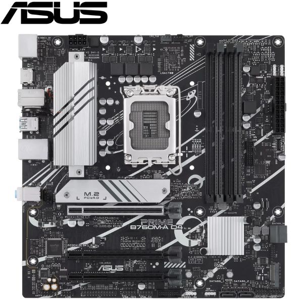 Motherboard Asus Prime B760M-A D4, Chipset Intel B760, LGA1700, mATX