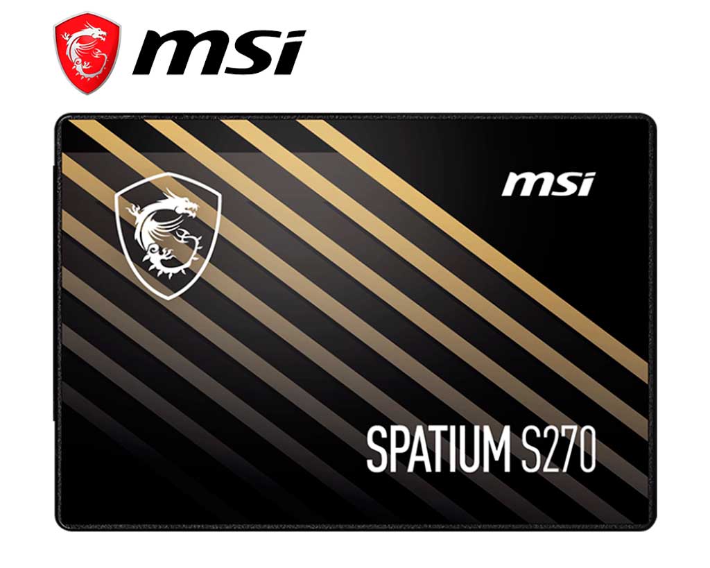 Unidad de Estado Solido MSI SPATIUM S270 SATA 2.5" 480GB, SATA III 6.0 Gbps