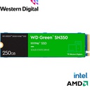 Unidad de Estado Solido WESTERN DIGITAL Green SN350 NVMe, 250GB M.2 2280