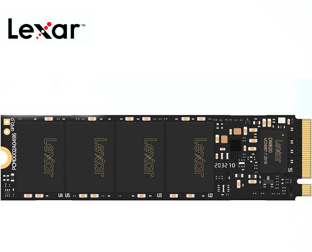 Unidad de Estado Solido LEXAR NM620 M.2 2280 1TB, NVMe, PCIe. Gen. 3x4