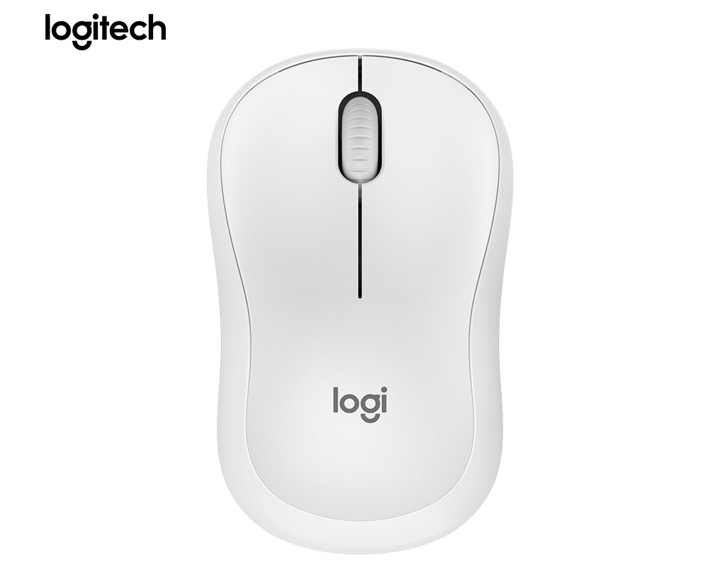 Mouse LOGITECH M240 Silent Wireless/Bluetooth White (910-007116)