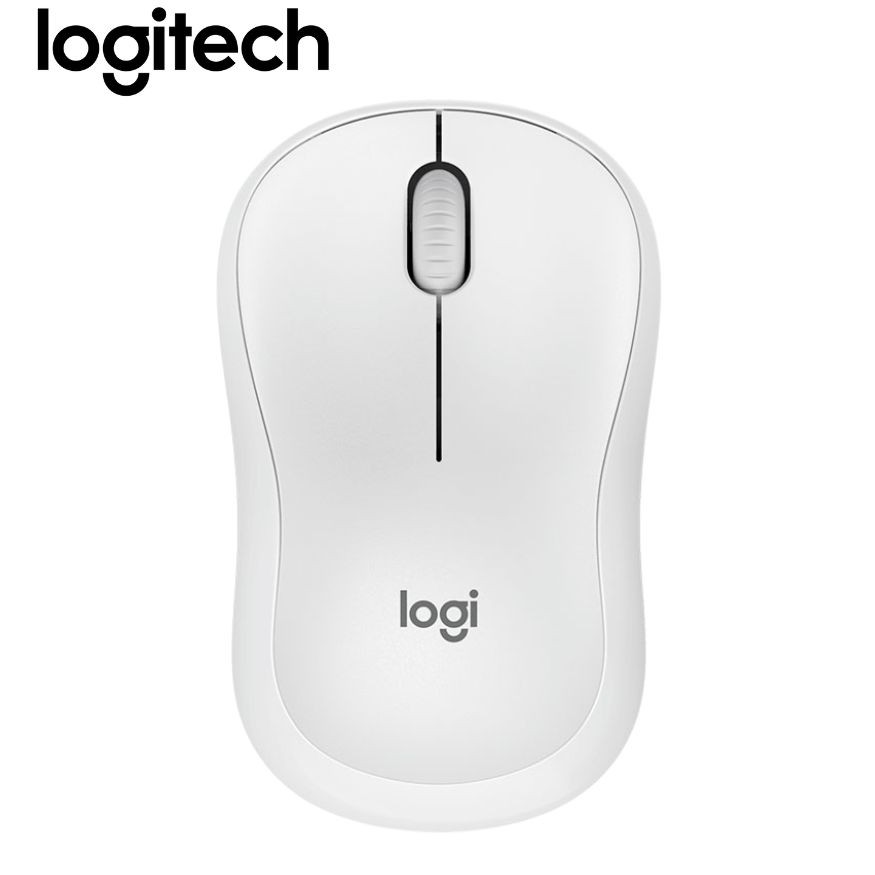 Mouse Logitech M240 Silent Wireless/Bluetooth White.