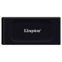SSD Portable Kingston XS1000, 1TB, Interfaz USB 3.2 Gen 2 Type-C, Negro
