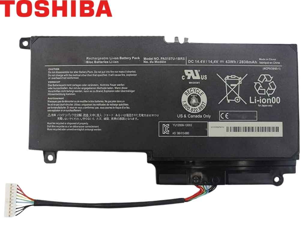 Batería Compatible Toshiba PA5107U-1BRS, 6 Celdas.