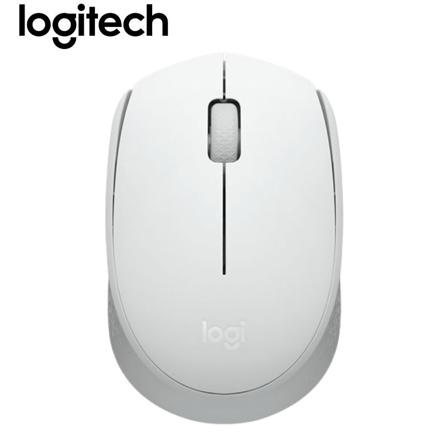 Mouse Logitech M170 Inalámbrico, White.