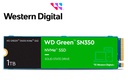 Unidad de Estado Solido Western Digital Green SN350 NVME 1TB M.2 2280, PCIE GEN3 X4 v1.3