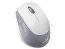 Mouse Genius NX-8000S BT Wireless/Bluetooth Blueeye Silent Ergonómico White/Grey.