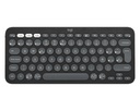 Teclado Inalámbrico Logitech PEBBLE 2 K380S Multi-Device Bluetooth/Wireless Graphite SP.