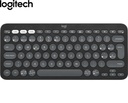 Teclado Inalámbrico Logitech PEBBLE 2 K380S Multi-Device Bluetooth/Wireless Graphite SP.
