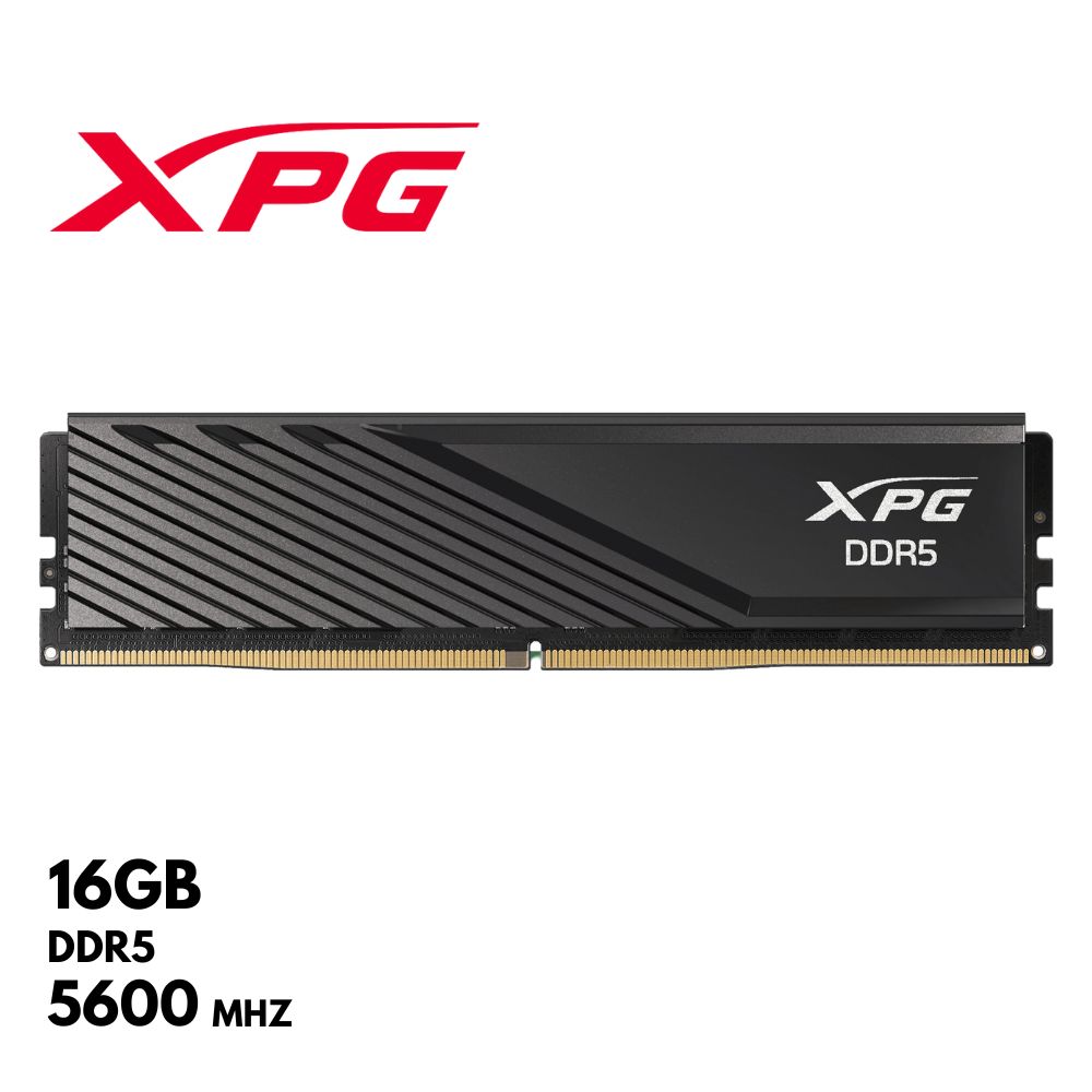 Memoria RAM Adata XPG - LANCER BLADE DDR5, 16GB DDR5-5600 MHz, CL46, 1.1V Negro.