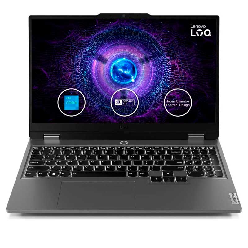 Laptop Lenovo LOQ Gaming 15IRX9, Intel Core i7-13650HX 3.6/4.9GHz (83DV00FKLM) 15.6” - FHD IPS 144Hz | RAM 16GB DDR5 | 512Gb SSD | Nvidia RTX4050 6Gb | Español | FreeDos.