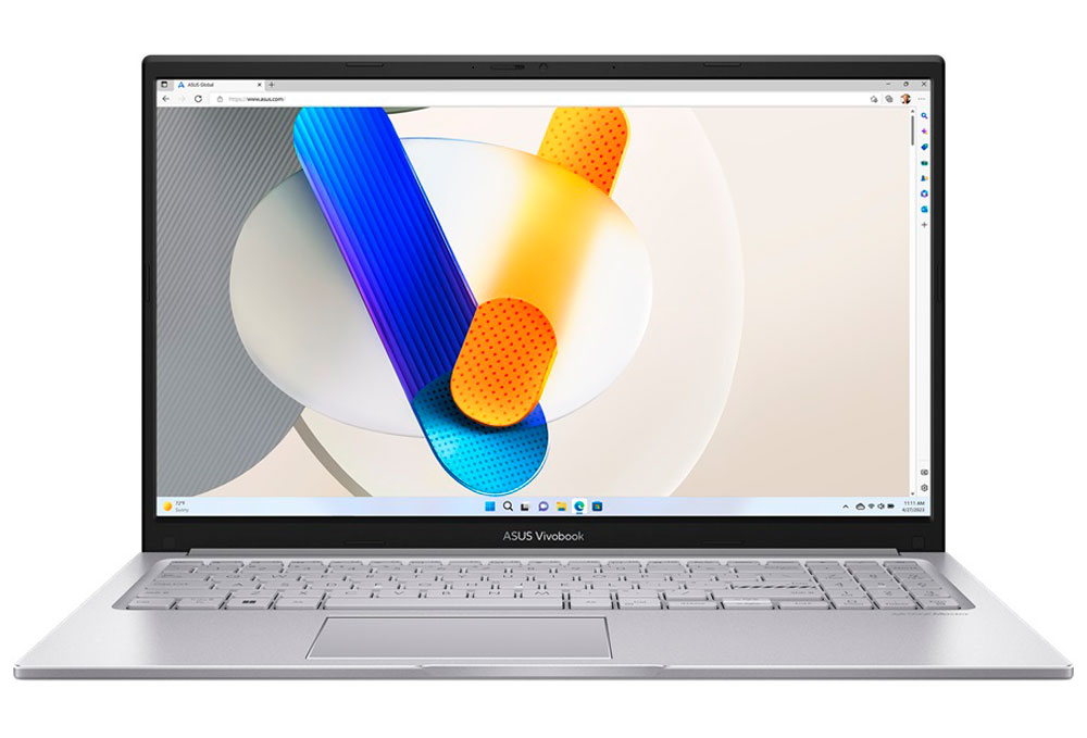 Laptop Asus Vivobook 15, X1504ZA-NJ278W, Intel Core i5-1235U 1.3/4.4GHz (90NB1022-M00CR0) 15.6” - FHD | RAM 8GB DDR4 | 512GB SSD | Intel Iris Xᵉ | Español | Win. 11 Home.