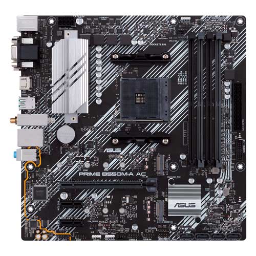 Motherboard Asus PRIME B550M-A AC, Chipset AMD B550, Socket AMD AM4, mATX