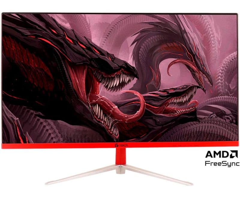 Monitor Curvo Teros TE-2471G, 23.8" VA, FHD, 165Hz, HDMI, DP, Earphone out.
