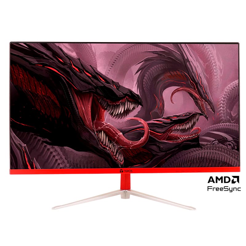 Monitor Curvo Teros TE-2471G, 23.8" VA, FHD, 165Hz, HDMI, DP, Earphone out.