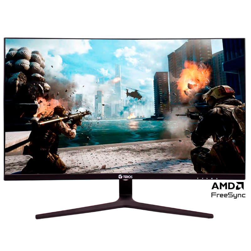 Monitor Curvo Teros TE-2731S, 27&quot; VA, 100Hz, 1920x1080, Full HD, HDMI, VGA, VESA, FREESYNC