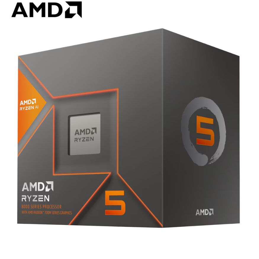 Procesador AMD Ryzen 5 8600G 4.30 / 5.00 GHz, 16MB L3 Cache, 6-Cores, 4nm, TDP: 65W