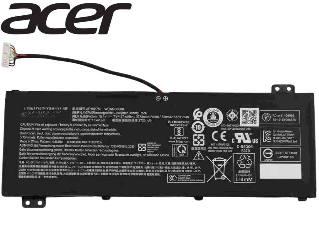 Bateria Laptop Acer AP18E7M, AN515-54 AN517-51-56YW Interna.
