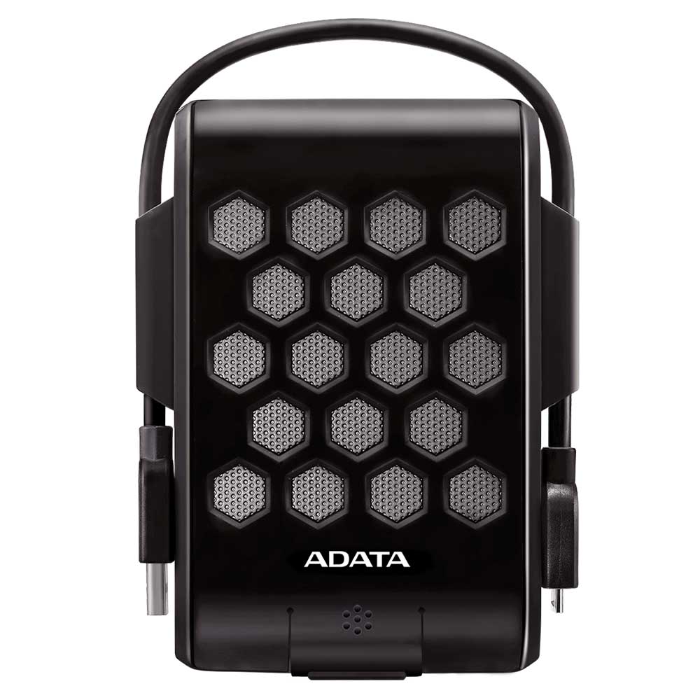 Disco Duro Externo Antigolpes Adata HD720 1TB, USB 3.2, Grado Militar, Negro