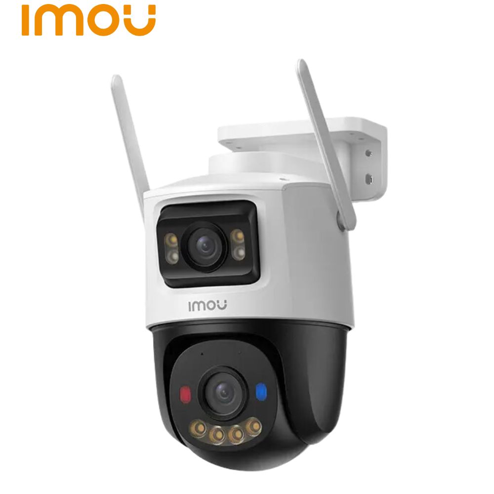 Cámara IP IMOU Crusier Dual 3mp+3mp, 2K, QHD, Blanco.