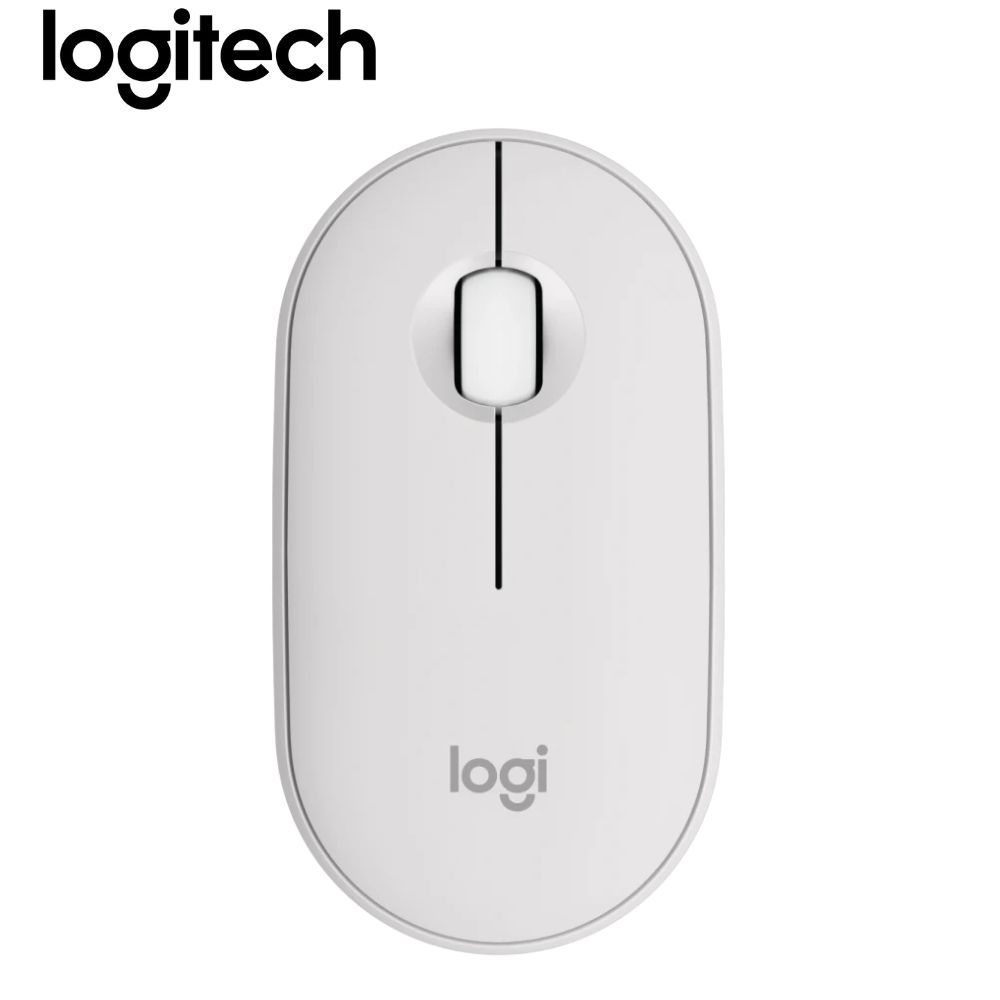 Mouse Logitech PEBBLE 2 M350S Silent, Wireless/Bluetooth, White.