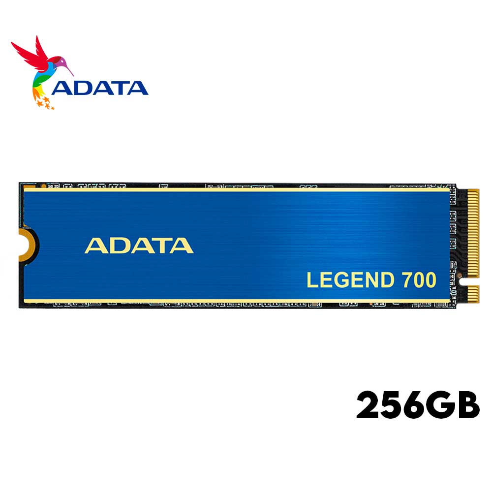 Unidad de Estado Solido Adata LEGEND 710, M.2 256GB NVMe, PCIe. Gen. 3x4