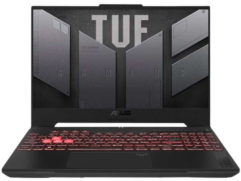 Laptop Asus TUF A15 FA507NV-EH74, AMD Ryzen 7 7735HS 3.2/4.75GHz, | 15.6” - FHD WV | RAM 16GB DDR5 | 1TB SSD | Nvidia RTX4060 8GB | Ingles | Win 11.