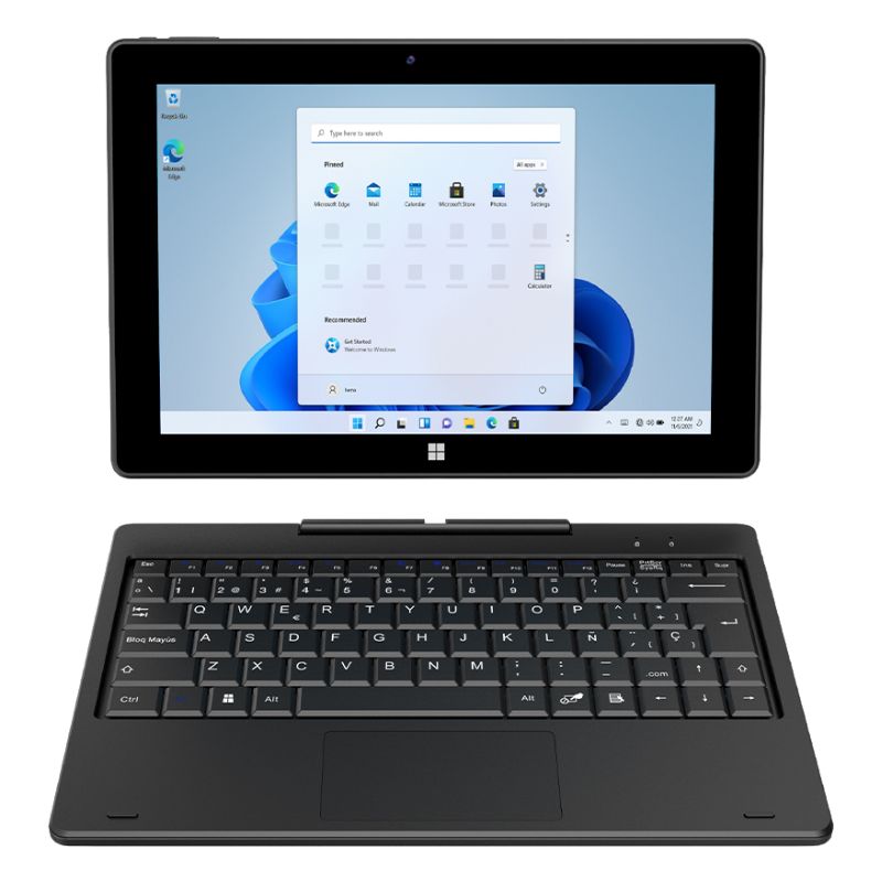 Laptop Advance CN4058 2 en 1, Intel Celeron N4020 1.1Ghz, | Pantalla 10.1" - HD | 8GB RAM | 128Gb MMC | Touch Screen | Win 11H | Español.