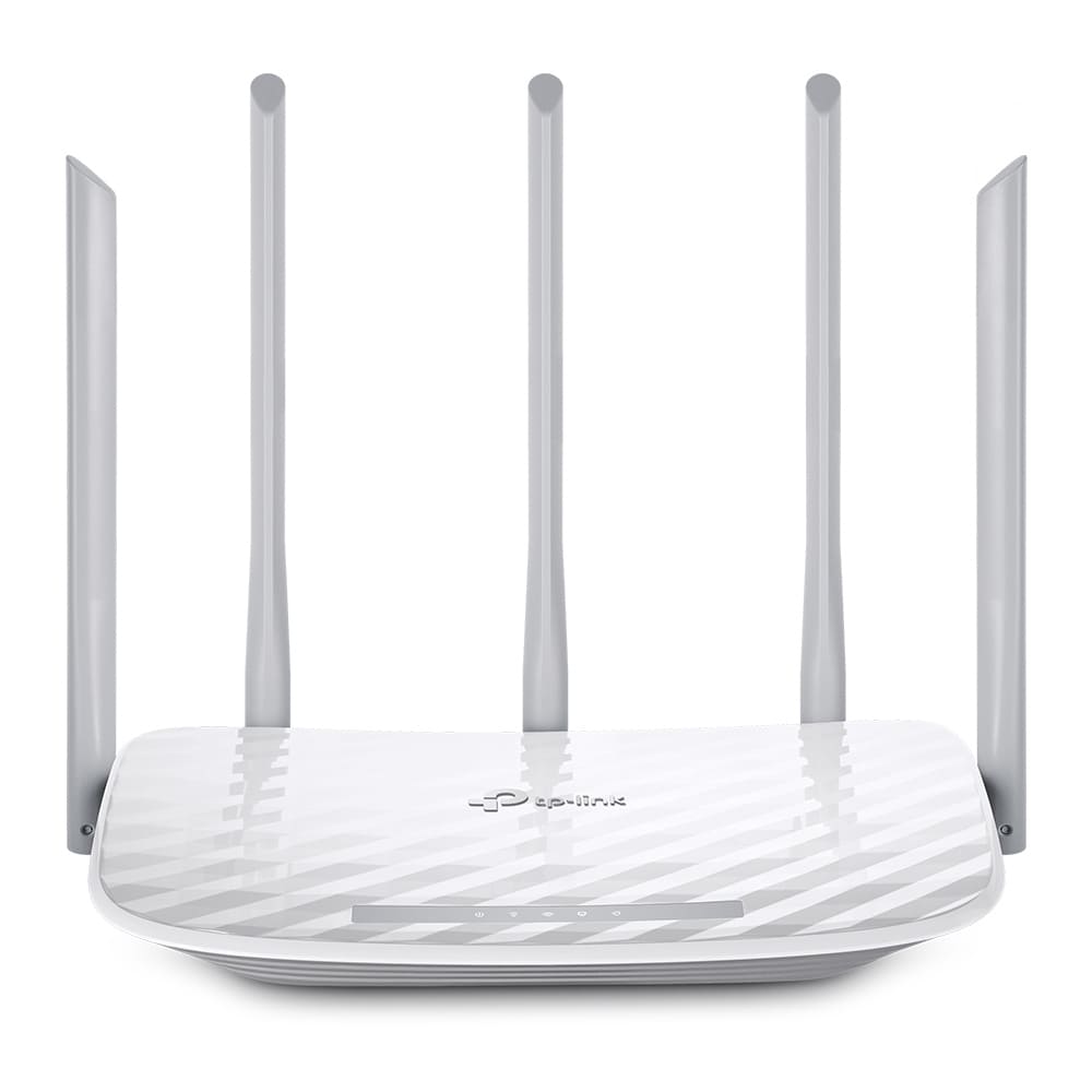 Router Inalámbrico TP-Link Archer C60 (AC1350), Dual Band, 867 Mbps (5Ghz) / 450 Mbps (2.4Ghz)