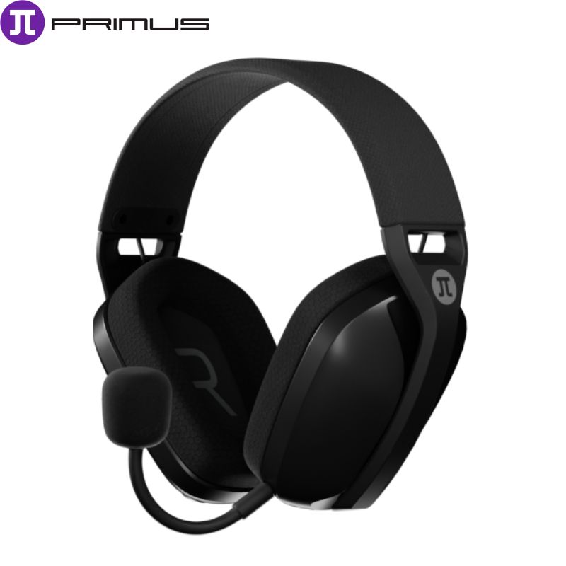 Audífono C/Micrófono Primus ARCUS360BT, USB 2.4GHz./BT. Negro.