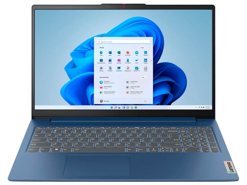 Laptop Lenovo Ideapad Slim 3 15IRH8, Intel Core I5-13420H 2.0/4.6Ghz, | 15.6" - FHD | 16GB RAM LPDDR5 | 512Gb SSD  | Intel Iris Xe | Freedos | Español.