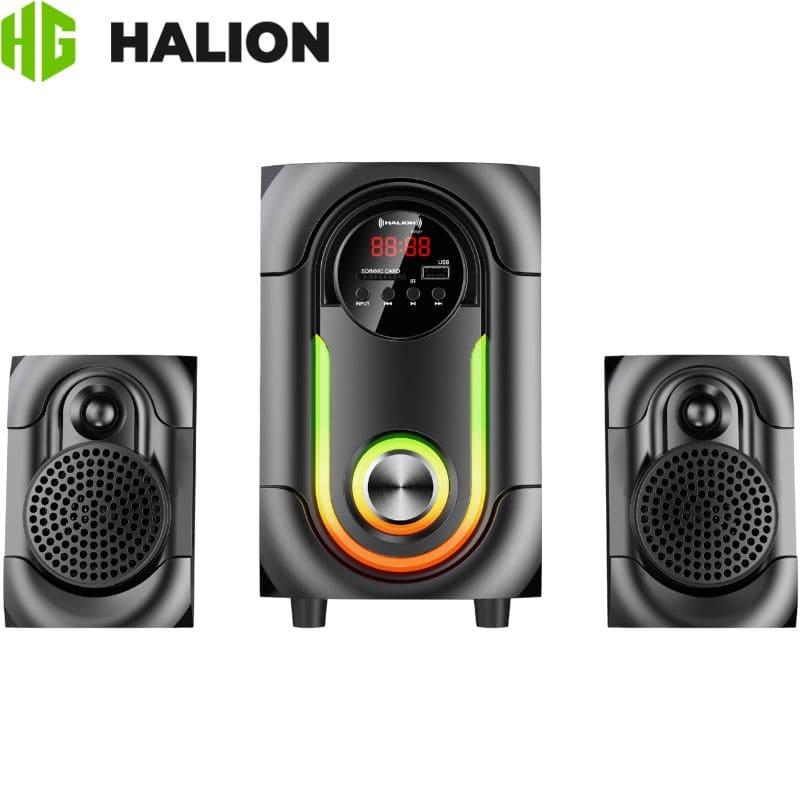 Parlante Halion Subwoofer RINGO HA-K42 Usb, SD, Radio FM, Bluetooth, C/Remoto, 80w.