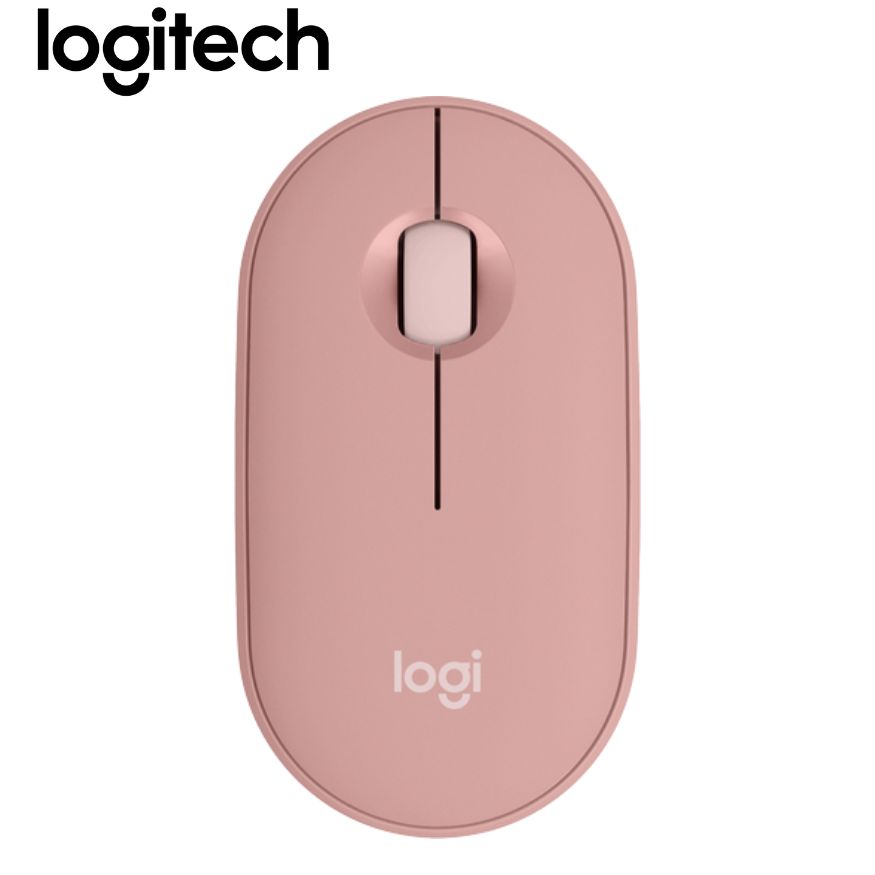 Mouse Logitech PEBBLE 2 M350S Silent, Wireless/Bluetooth, Rose.