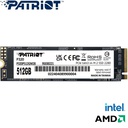 Unidad en Estado Sólido Patriot P320, 512GB, M.2 2280 PCIe. Gen 3 x4 NVMe 1.3