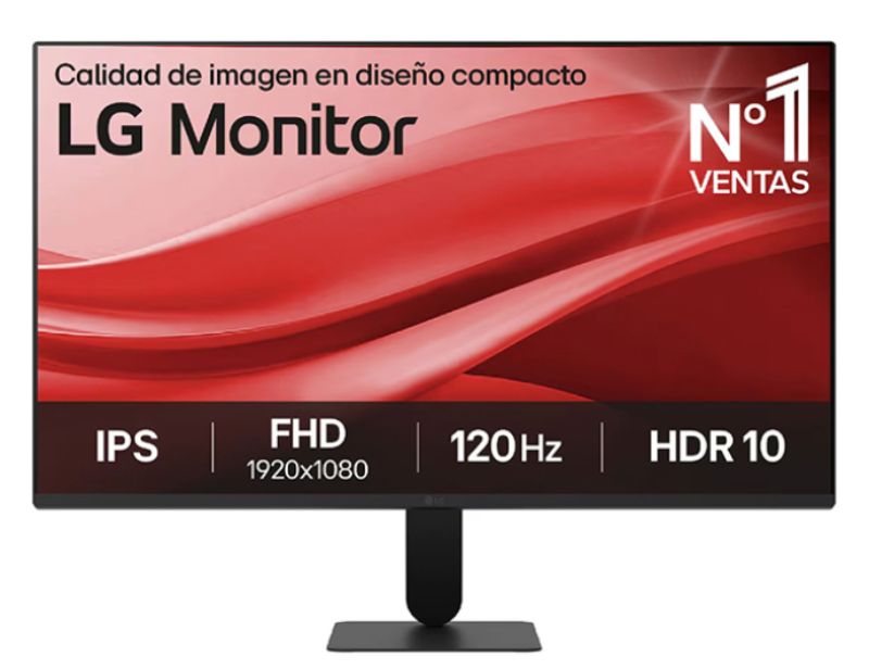 Monitor LG 27U411A-B 27", FHD, IPS,120Hz, HDMI, VGA.