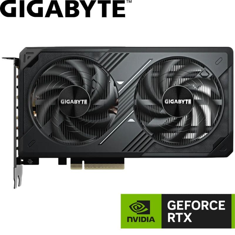 Tarjeta de video GIGABYTE GeForce RTX 5060 WINDFORCE OC 8G, 8 GB GDDR7, PCIe Gen 5.0