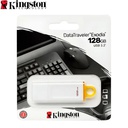Memoria Flash USB Kingston DataTraveler Exodia 128GB, USB 3.2 Gen 1, White.