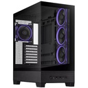 Case Asus A31 Plus, 04 Cooler ARGB, Vidrio templado, Sin Fuente.