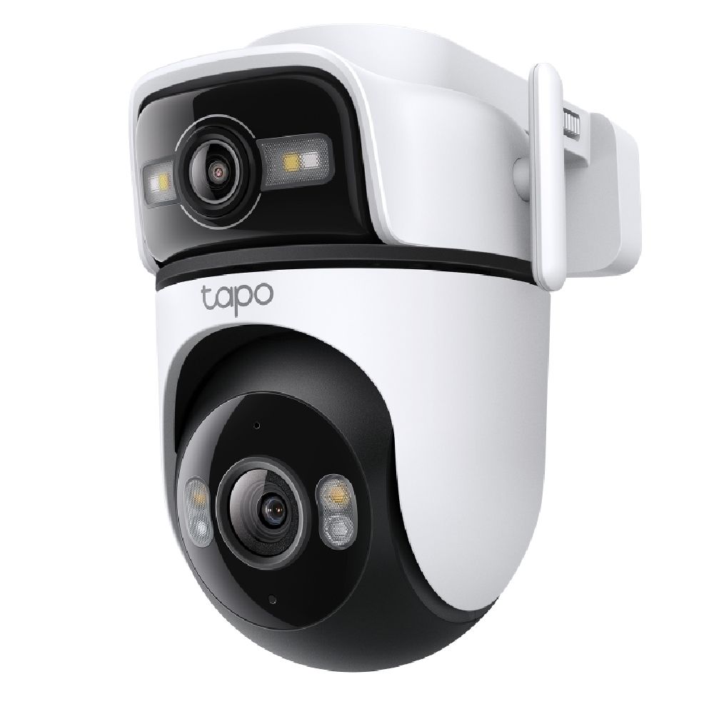 Cámara de Seguridad Exterior Doble Lente Tp-Link Tapo C545D, Outdoor Pan/Tilt, Wi-Fi, 2K QHD.